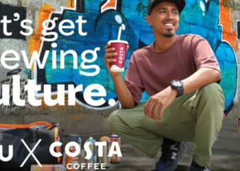 Costa Coffee encourages consumers to express themselves in latest ad