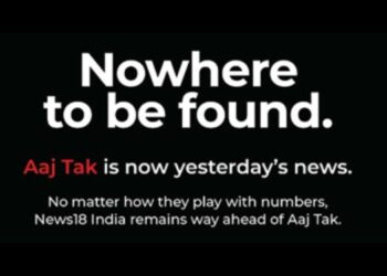 News18 claims dominance in Hindi news, says competition is ‘Nowhere to be found’