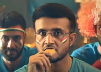 Former skipper Sourav Ganguly, Bisk Farm pull out all stops to cheer for Team India