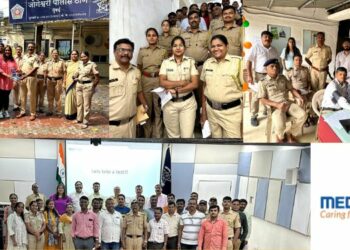 Medtech Life's Awareness Campaign Reveals Key Health Insights Among Mumbai Police