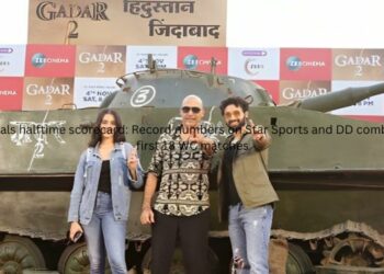 Zee Cinema announces the World Television Premiere of Gadar 2 in a grand way