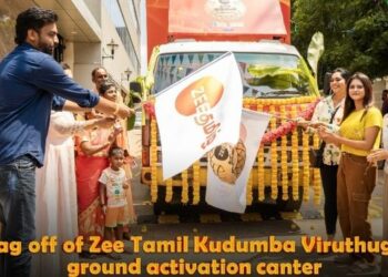 Zee Tamil's 15th Kudumba Viruthugal Awards kickstarts with an Epic Canter Flag-Off Ceremony