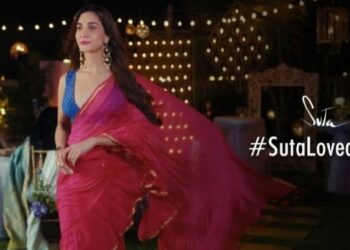 Suta gets in Bollywood mode for wedding season