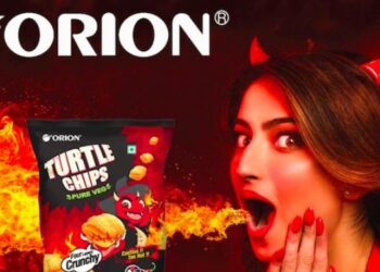 Orion India unveils Turtle Chips campaign featuring Brand Ambassador Palak Tiwari
