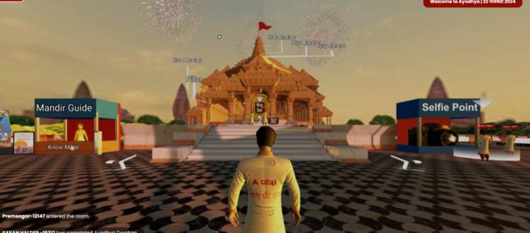 Ram Mandir in the Metaverse! ABP Network Initiative Offers a Divine Digital Experience