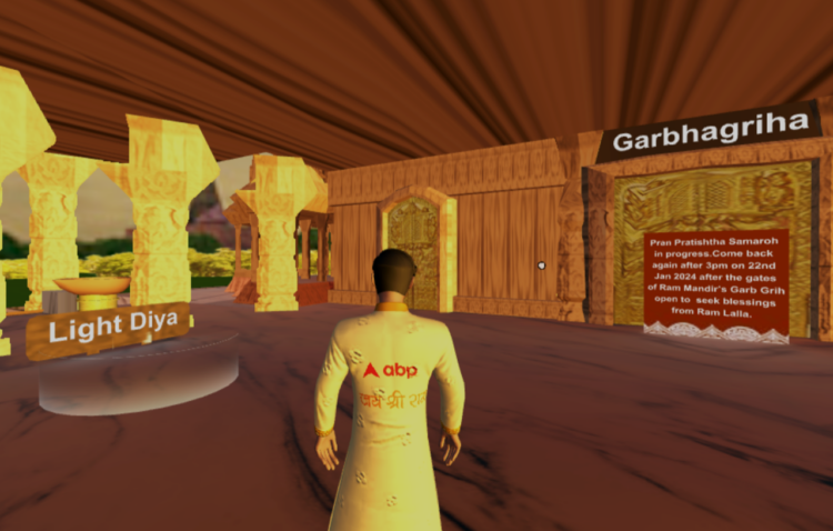 Ram Mandir in the Metaverse! ABP Network Initiative Offers a Divine Digital Experience
