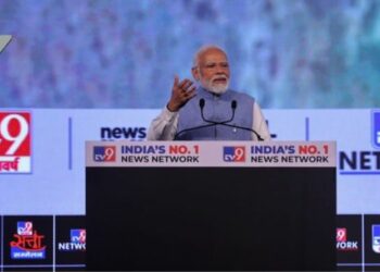 Prime Minister Narendra Modi Delivers Inspiring Keynote Address at News9 Global Summit 2024
