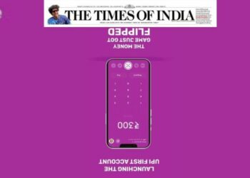 slice seeks to create awareness about its UPI first account with flipped ad campaign in TOI