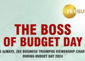 Zee Business emerges as the leading YouTube Live channel During Budget Day, asserting dominance in news broadcasting