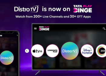 DistroTV partners with Tata Play Binge for 200+ channels