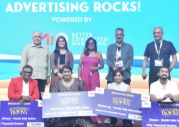 Goafest2024 Advertising Rocks: Nishant Patil and Bodhisattwa Banerjee clinch winning prizes