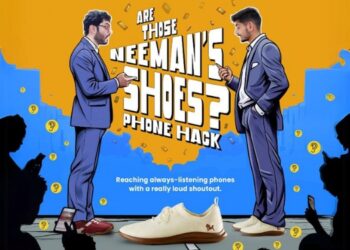 Neeman’s guerrilla campaign breaks from traditional advertising, crafted by VML