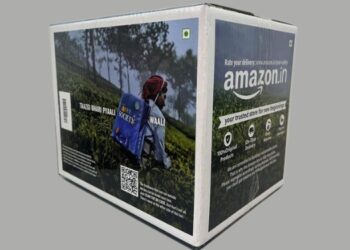 Society Tea collaborates with Amazon Ads on an on-box advertising campaign