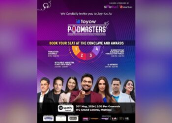 India’s biggest Podcast event, Toyow Podmasters, starting soon at Mumbai
