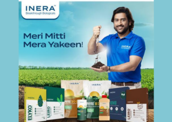 Dhoni launches Brand Inera in collaboration with EGGFIRST Agency
